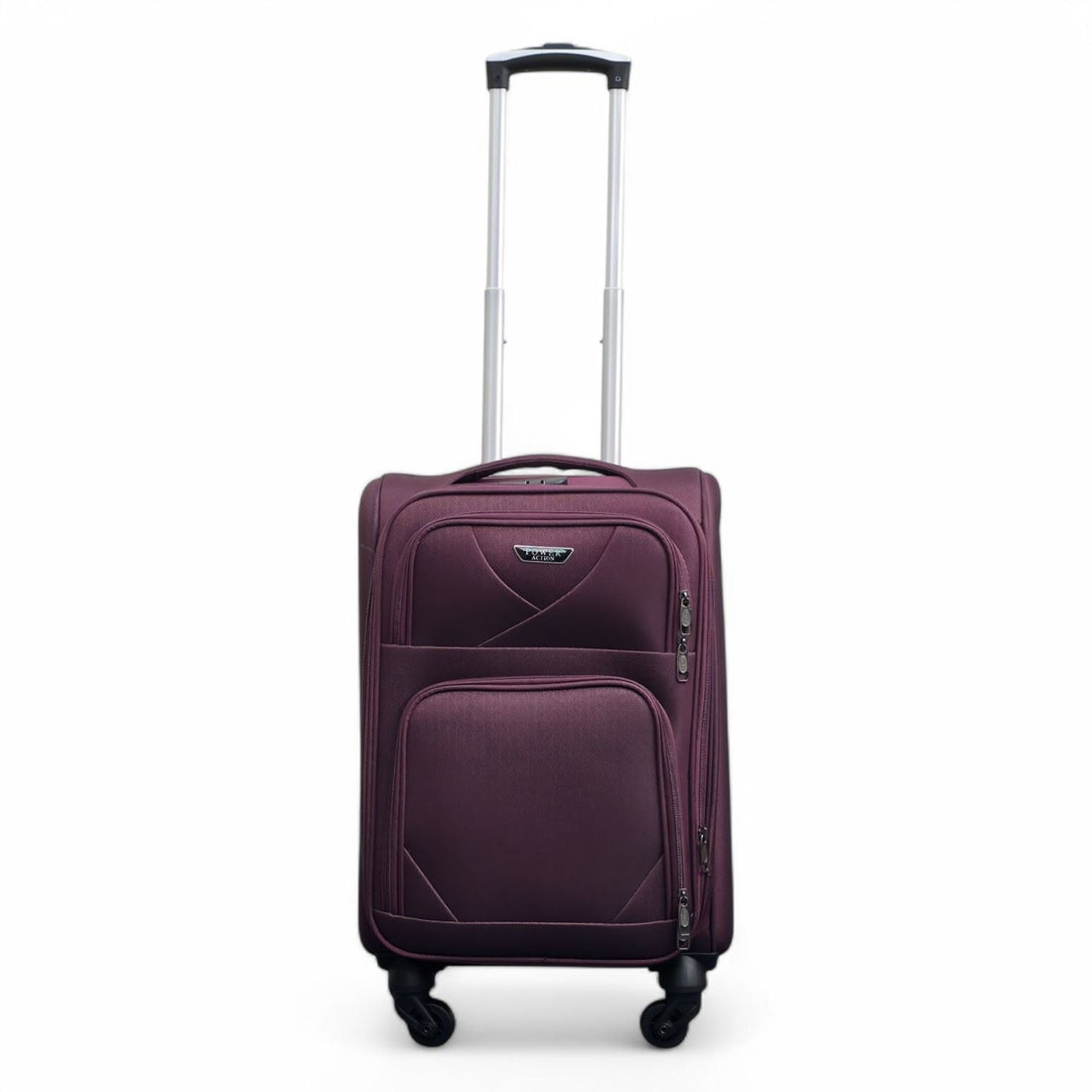 Nagoya Cabin Soft Shell Suitcase in Purple