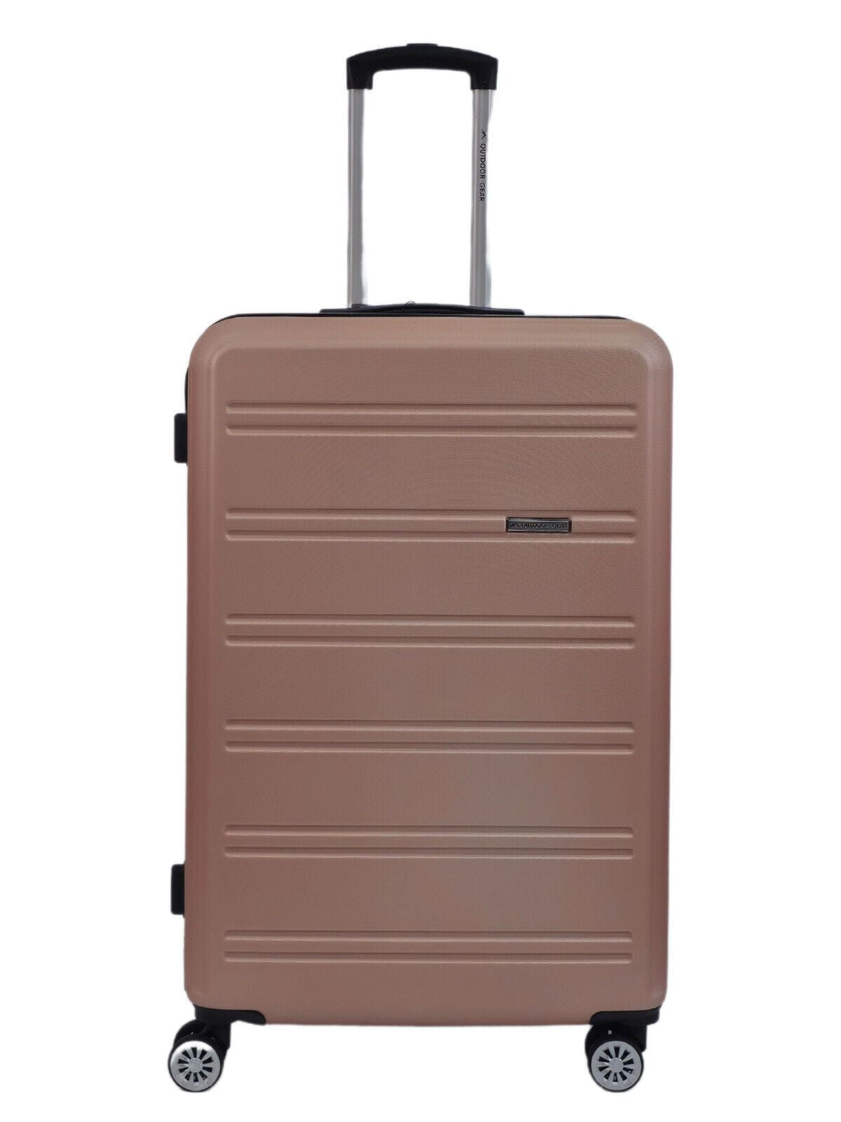 Alabaster Large Hard Shell Suitcase in Rose Gold