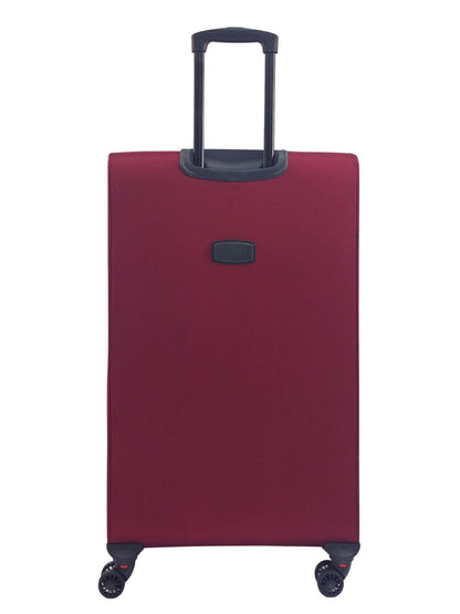 Ashland Large Soft Shell Suitcase in Burgundy