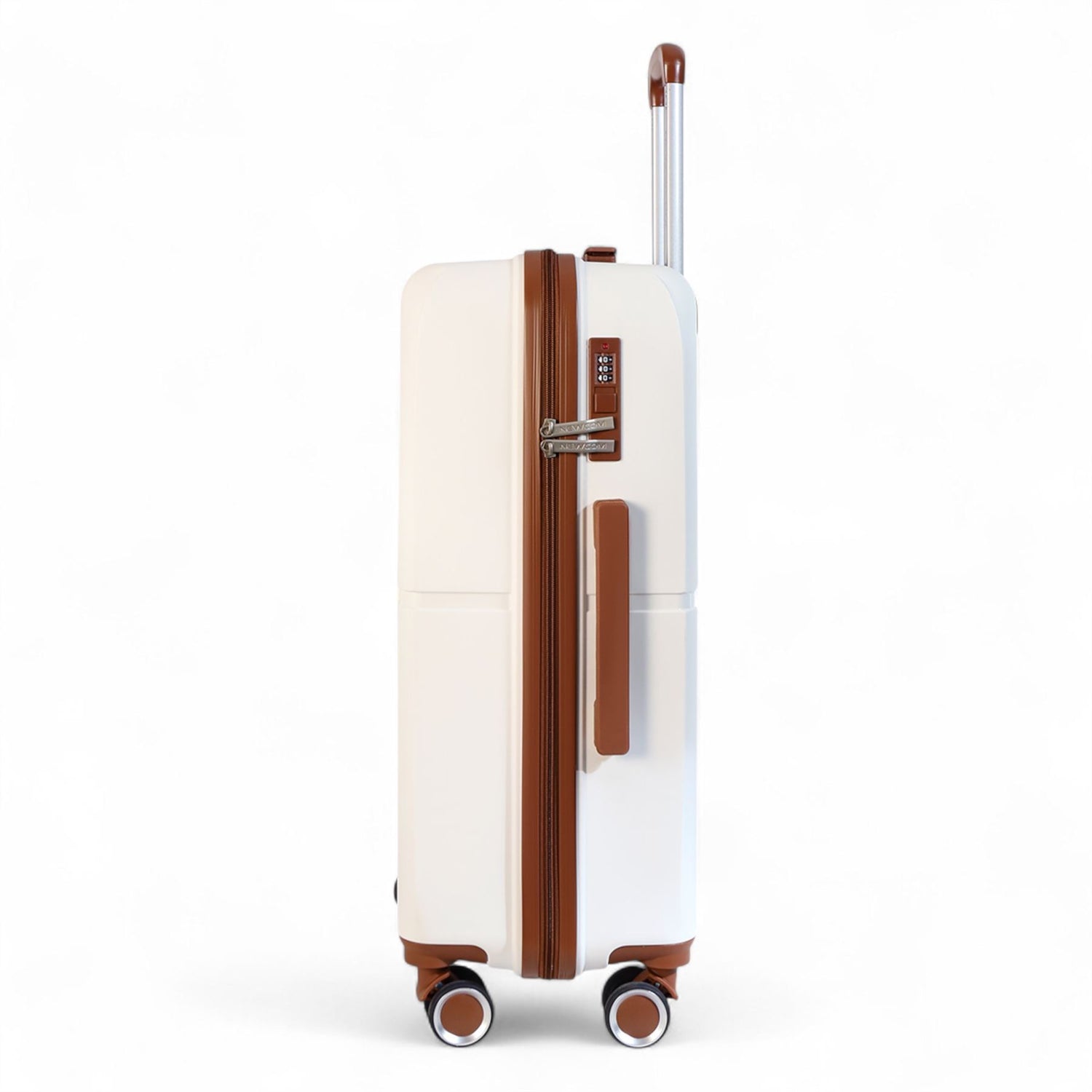 Corowa Medium Hard Shell Suitcase in White