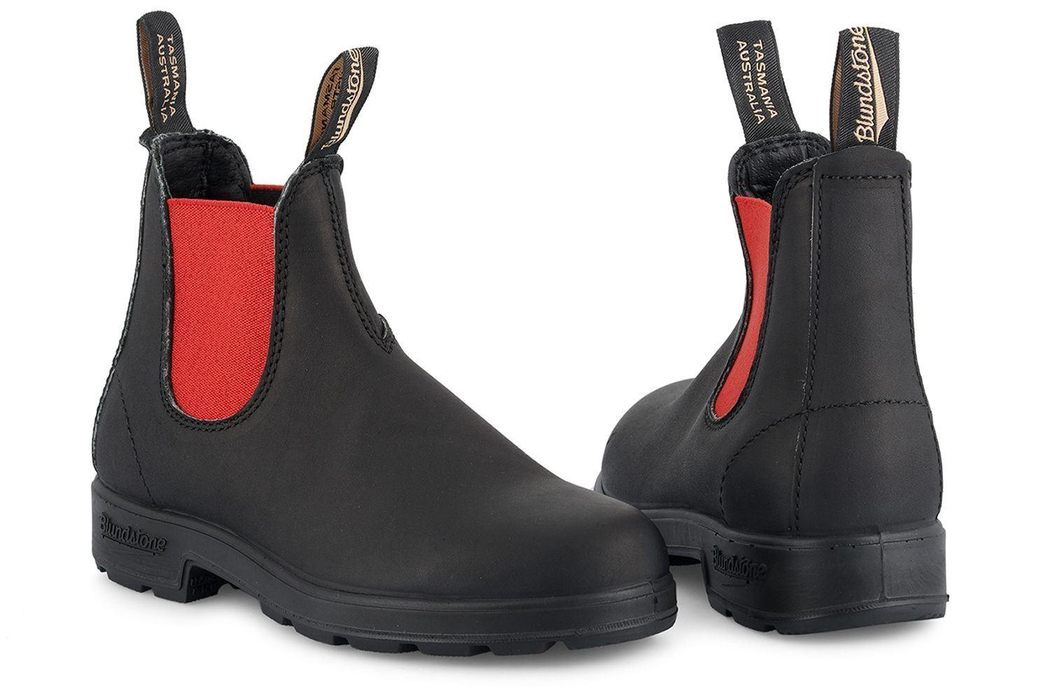 Blundstone 508 Black Red Chelsea Boot Upperclass Fashions