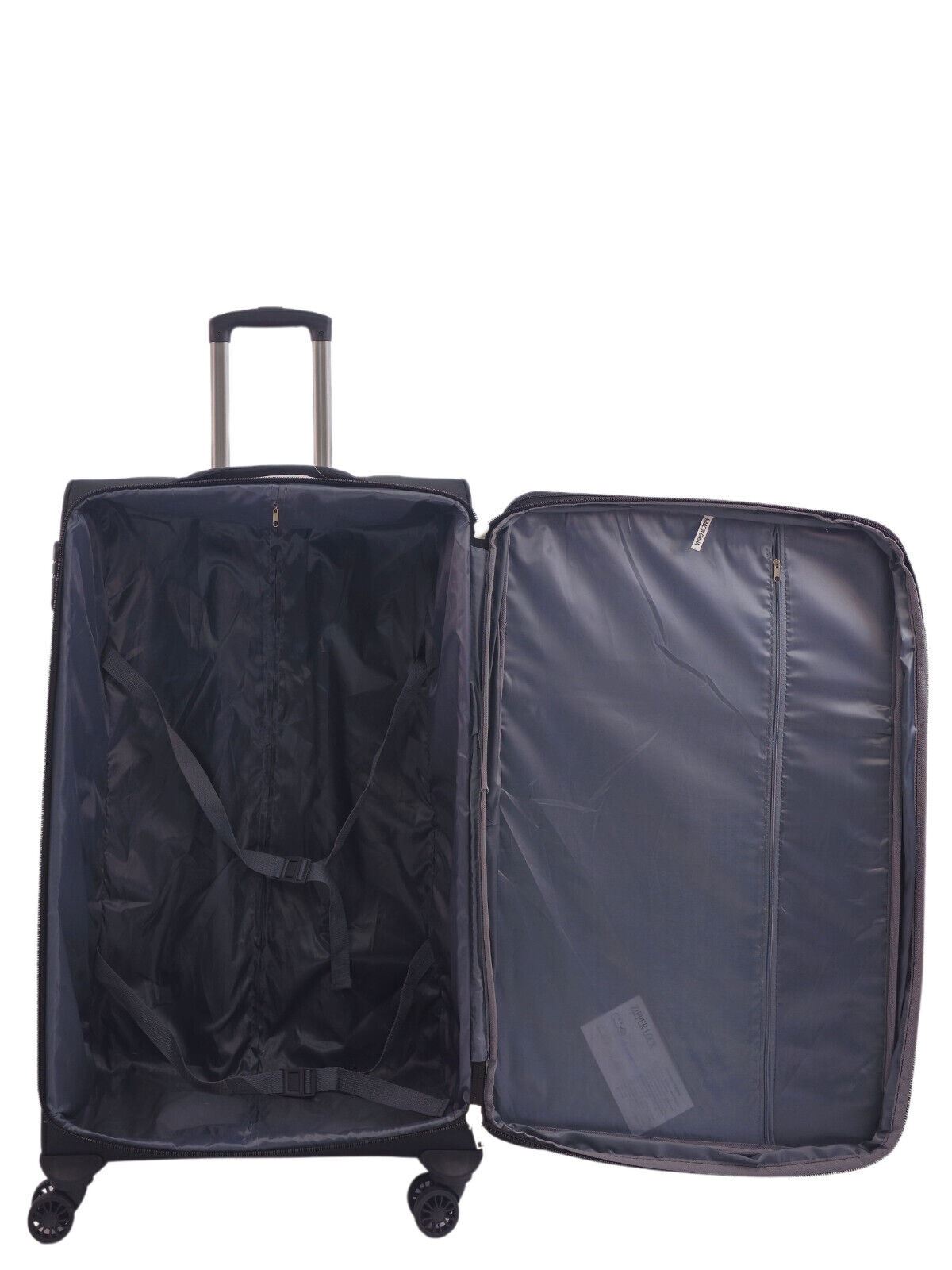 Ashford Large Soft Shell Suitcase in Black