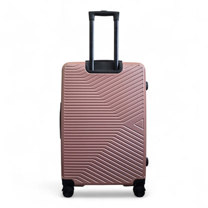 Junee Large Hard Shell Suitcase in Rose Gold