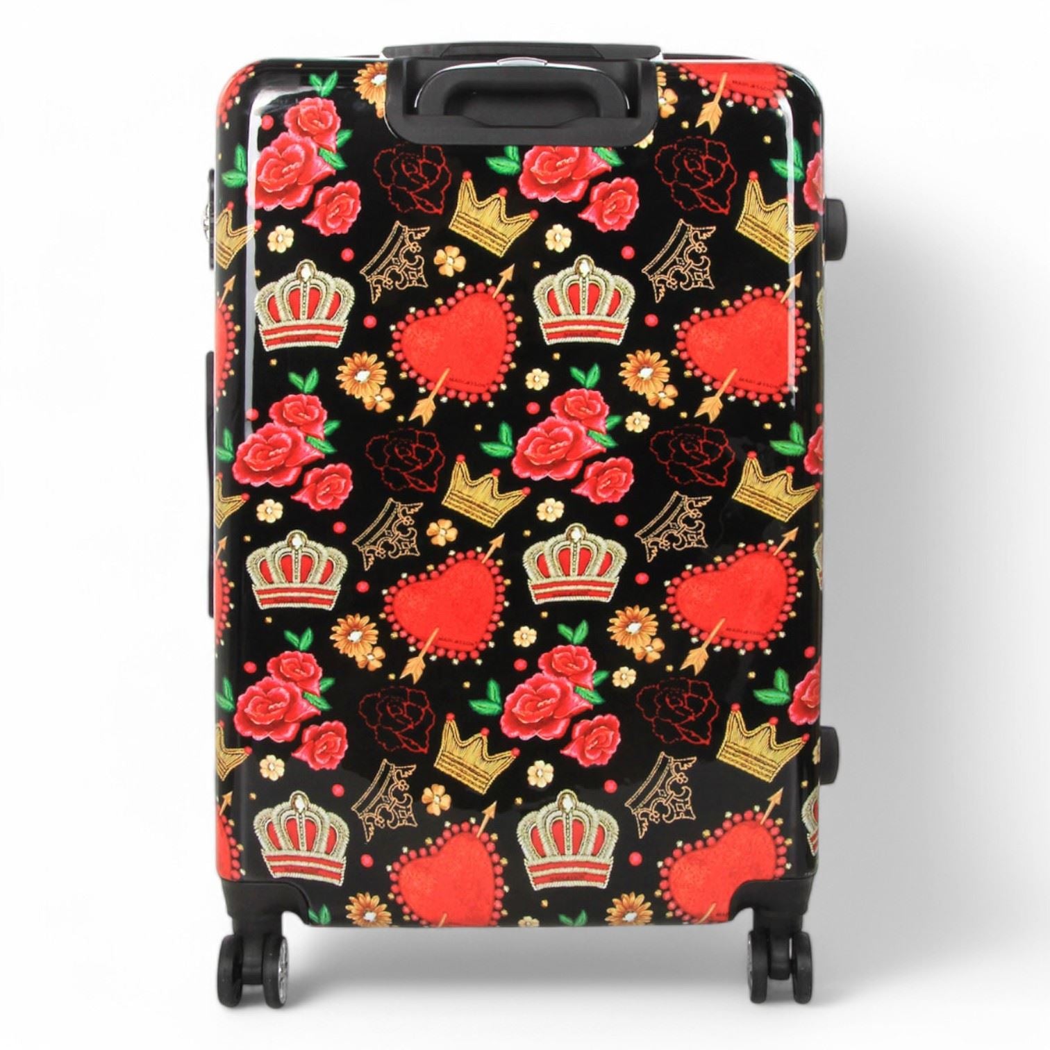 Ballina Large Hard Shell Suitcase in Black Queen Rosses