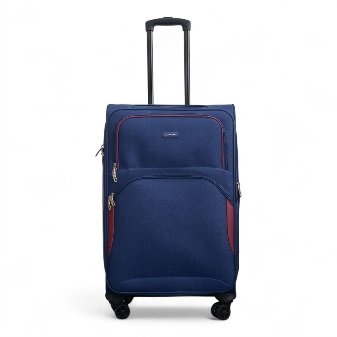 Gosford Medium Soft Shell Suitcase in Navy Blue