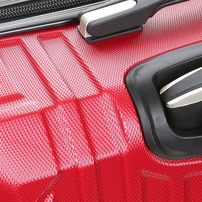 Corowa Medium Hard Shell Suitcase in Red