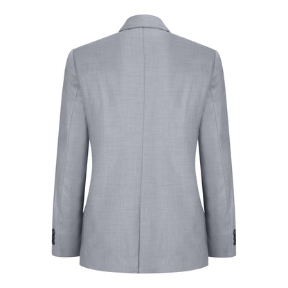 Boys 3 Piece Light Grey Classic Retro Suit