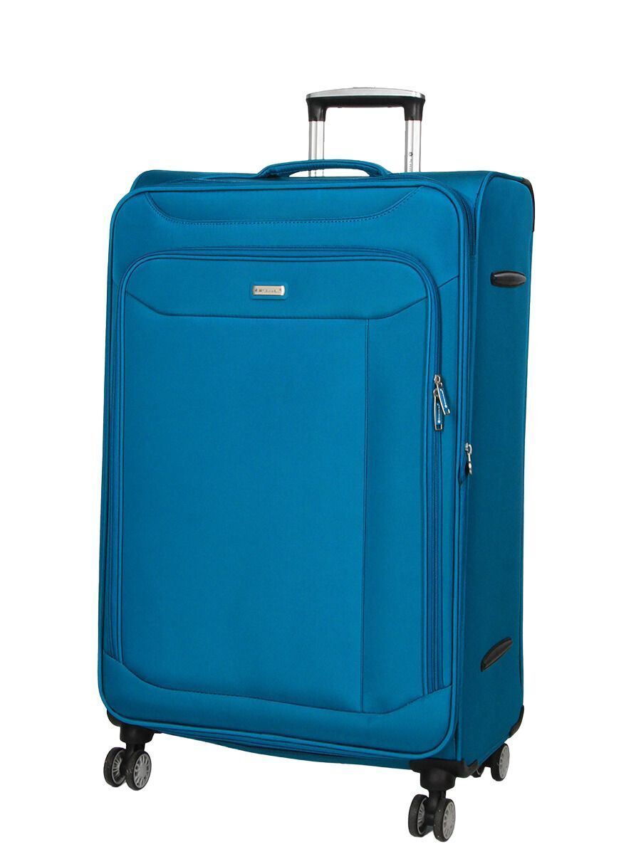 Centreville Large Soft Shell Suitcase in Teal