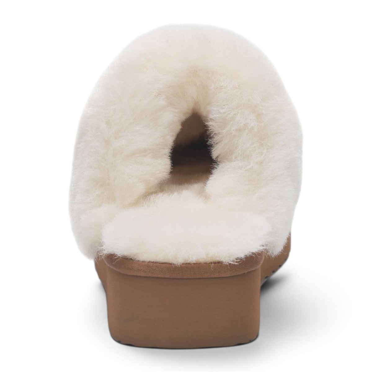 Women’s Genuine Sheepskin Fur Mule Winter Slippers