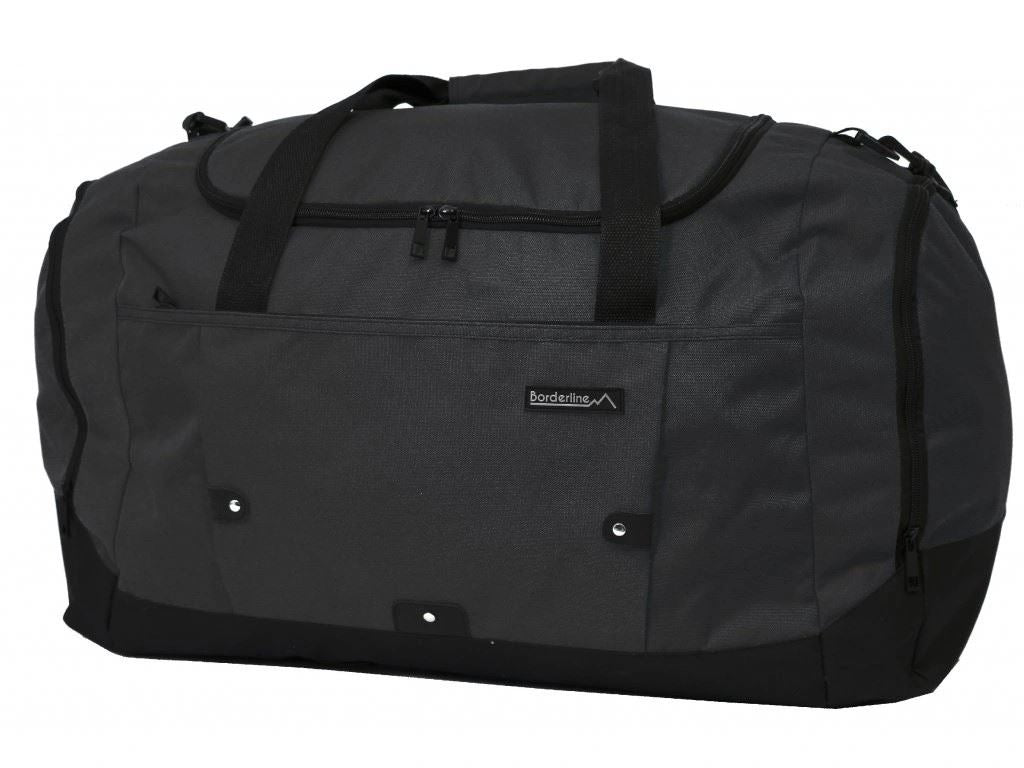 Extra Large Duffel Weekend Holdall Carry-On Cabin Bag Gym Sports Travel Bag Black