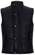 Mens Classic Leather Puffer Waistcoat-Gateshead - Upperclass Fashions 