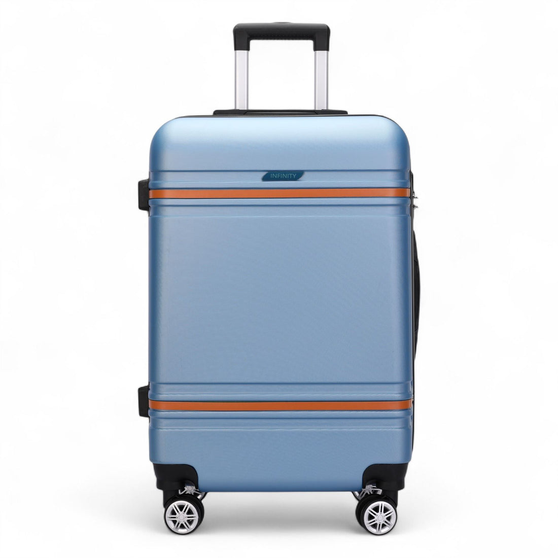 Calgary Large Hard Shell Suitcase in Blue
