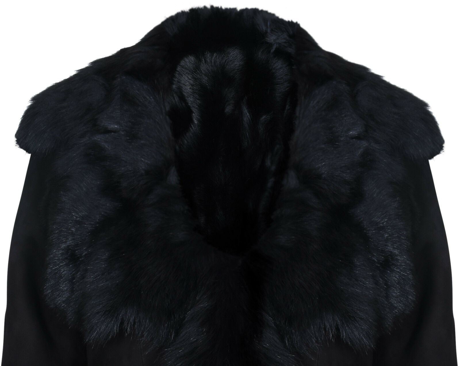 Womens Suede Toscana Sheepskin Trench Coat-Rochester