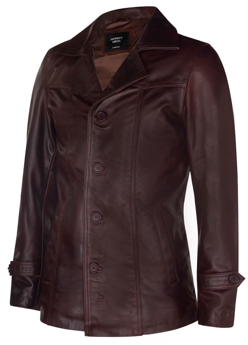 Crombie leather jacket hotsell