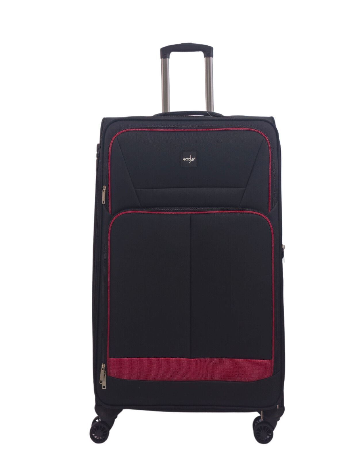Ashford Large Soft Shell Suitcase in Black
