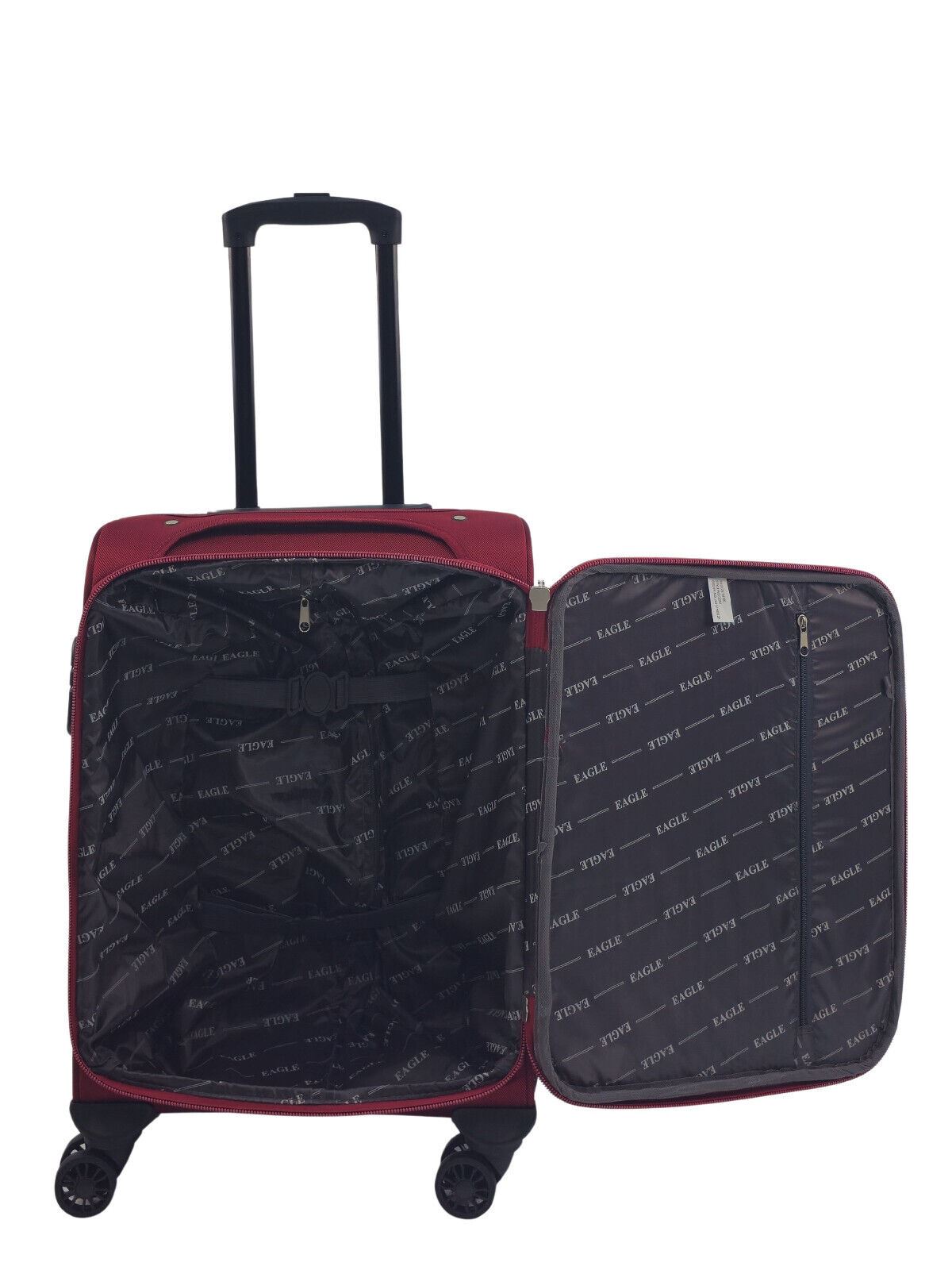 Ashland Cabin Soft Shell Suitcase in Burgundy