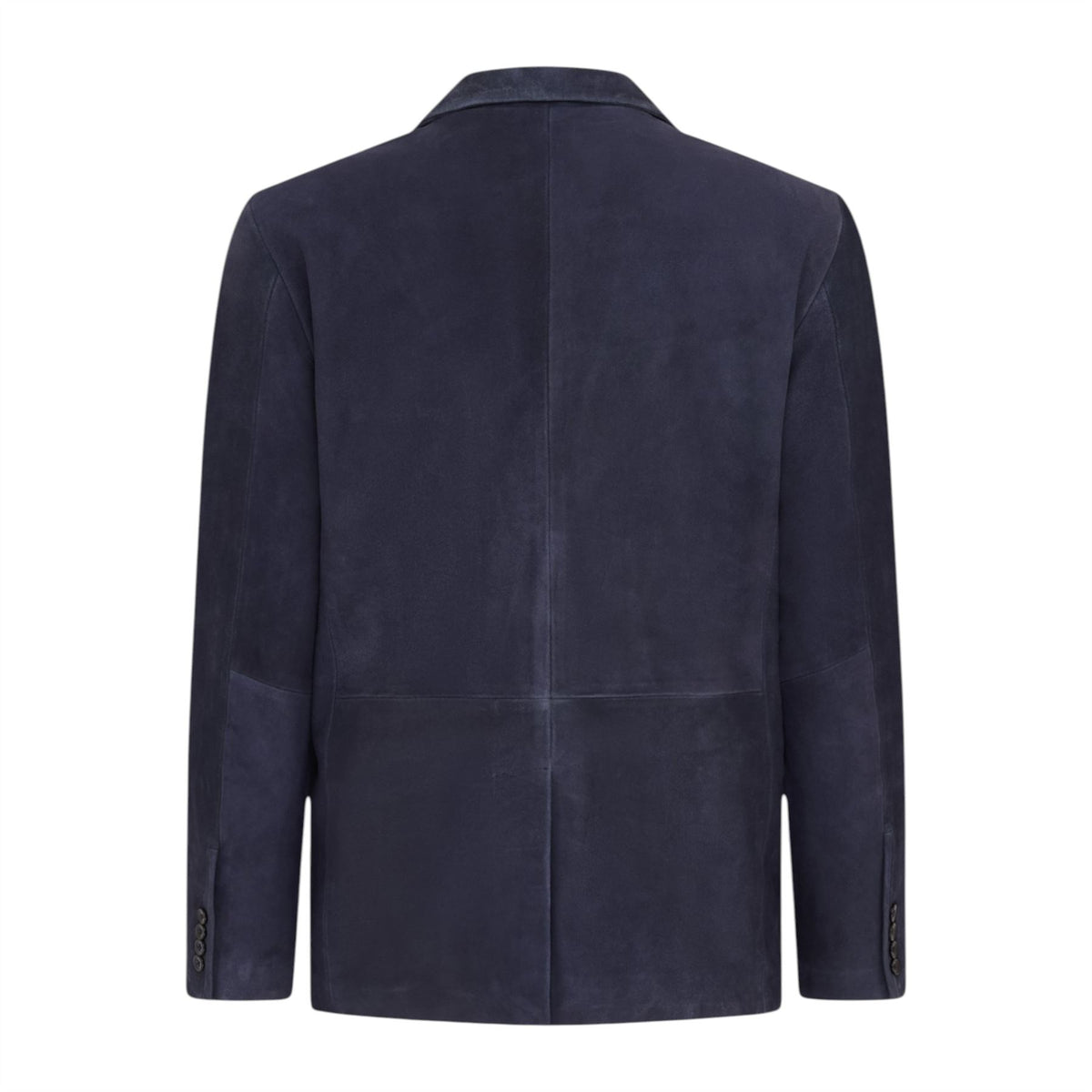 Mens Slim Goat Suede Italian Blazer Jacket-Somero