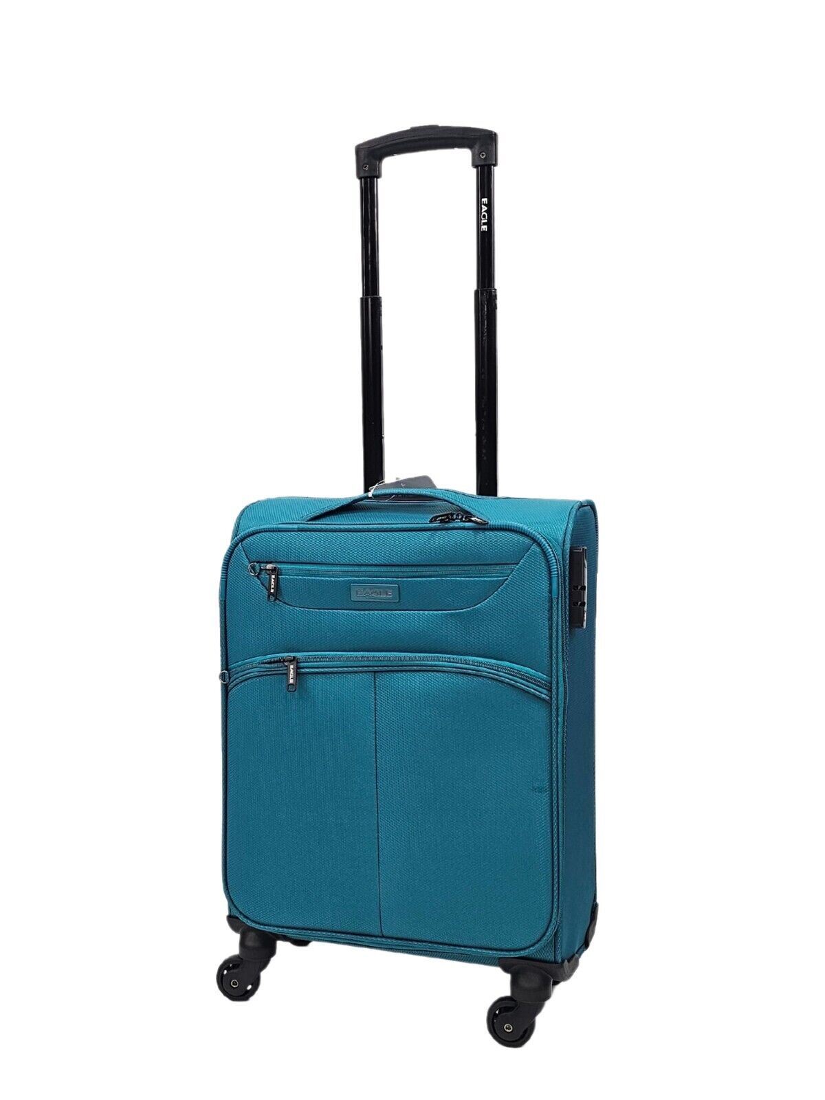 Lightweight Soft Cabin 4 Wheel Luggage Travel TSA Bag - Upperclass Fashions 
