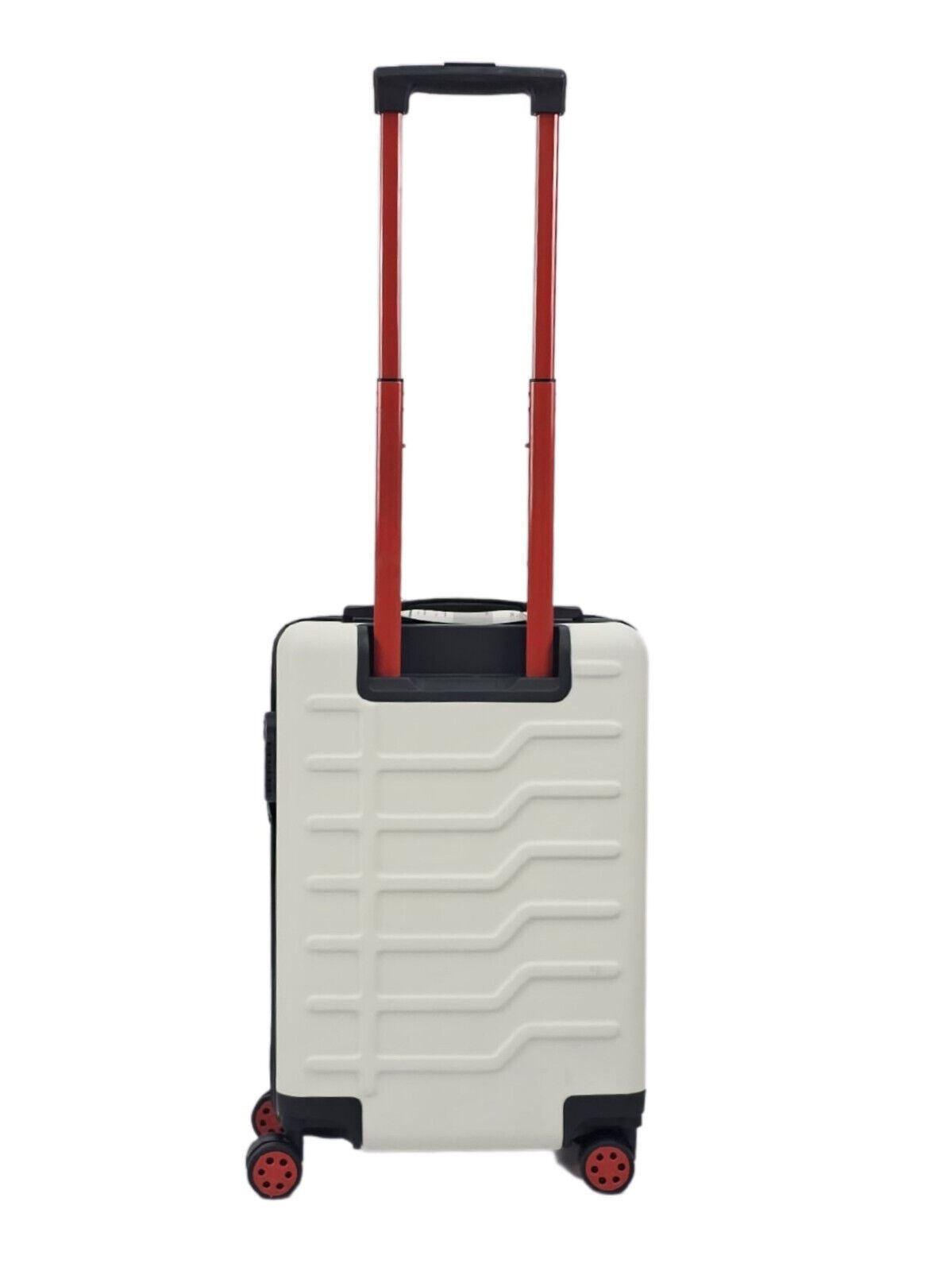 White Hard Shell Classic Suitcase Set 8 Wheel Cabin Luggage Case Holiday Travel