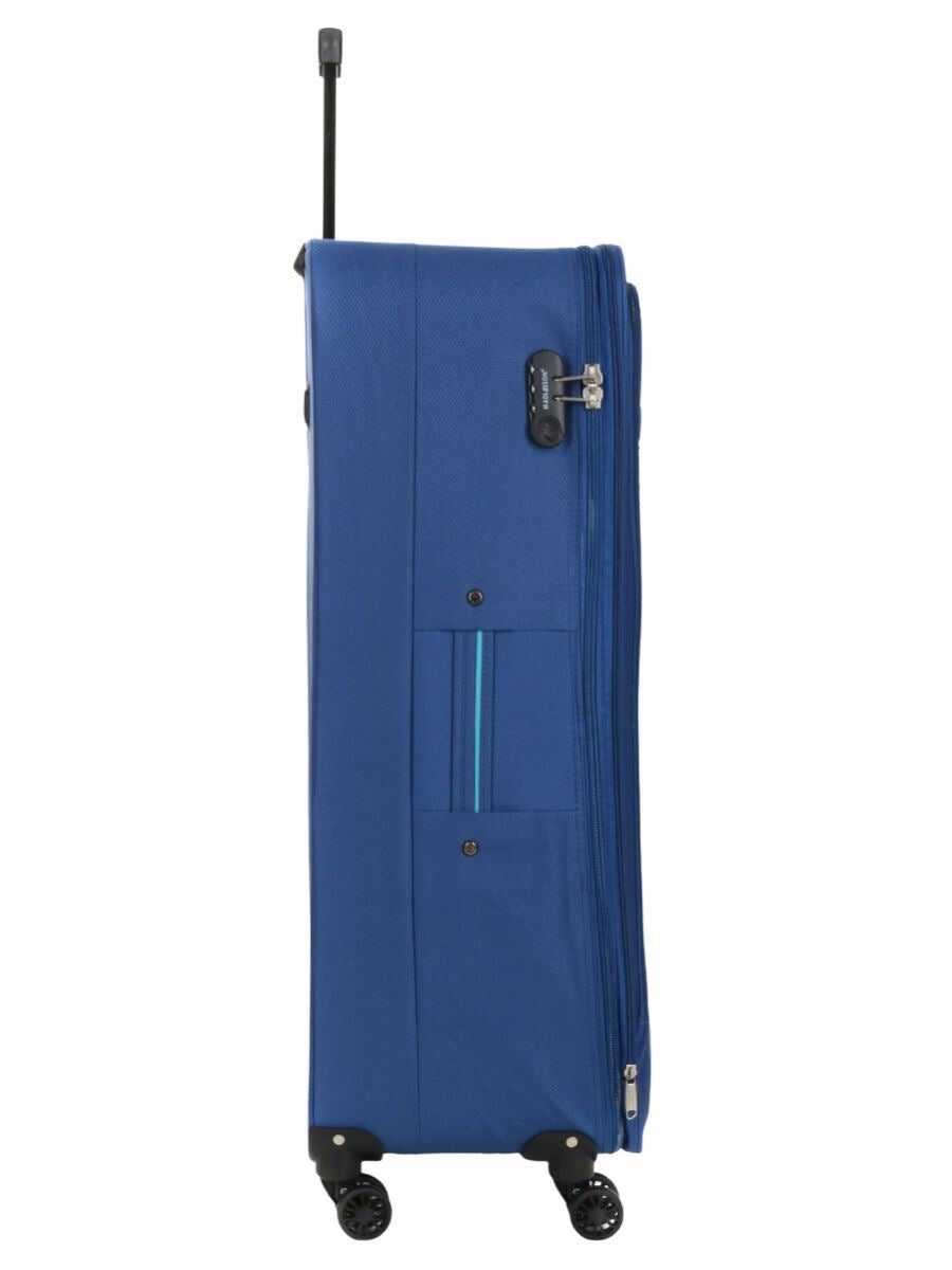 Calera Extra Large Soft Shell Suitcase in Blue