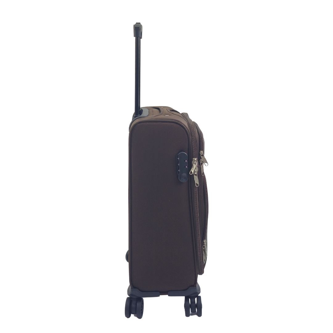 Ashland Cabin Soft Shell Suitcase in Brown