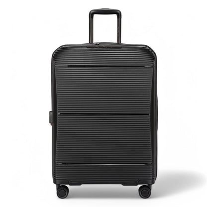 Abiko Large Hard Shell Suitcase in Black