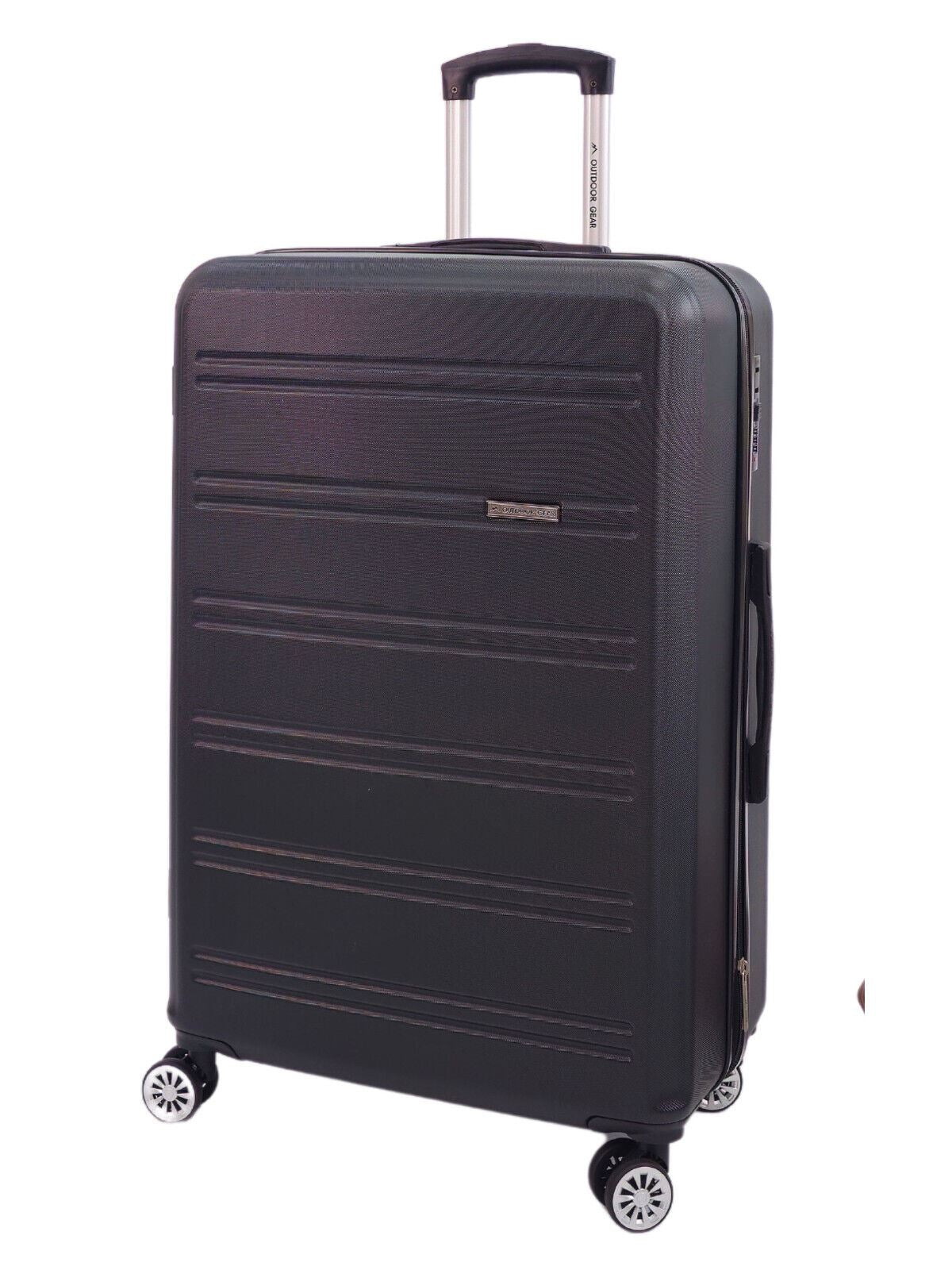 Alabaster Large Hard Shell Suitcase in Black