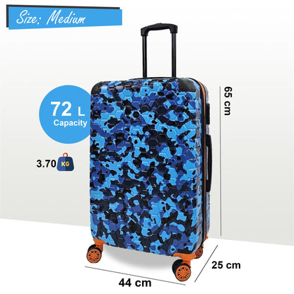 Brantley Medium Hard Shell Suitcase in Blue
