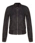 Womens Classic MA-1 Suede Bomber Jacket-Newbury - Upperclass Fashions 