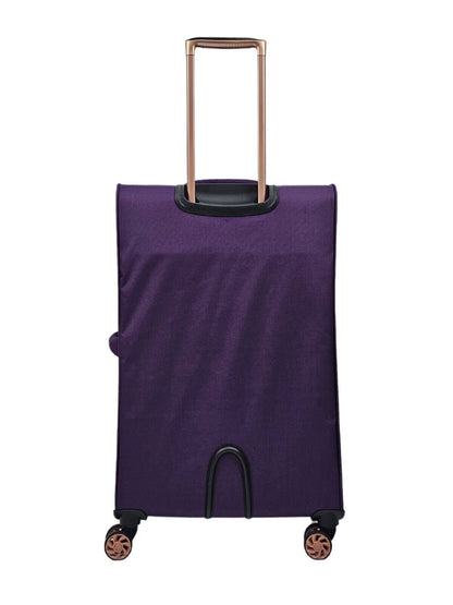 Birmingham Medium Soft Shell Suitcase in Purple