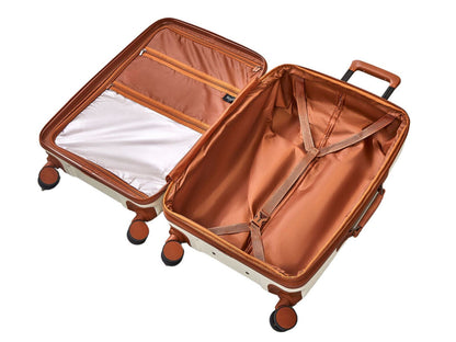 Anderson Medium Hard Shell Suitcase in Cream