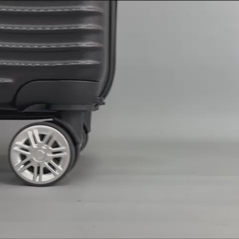 Brookside Extra Large Hard Shell Suitcase in Black