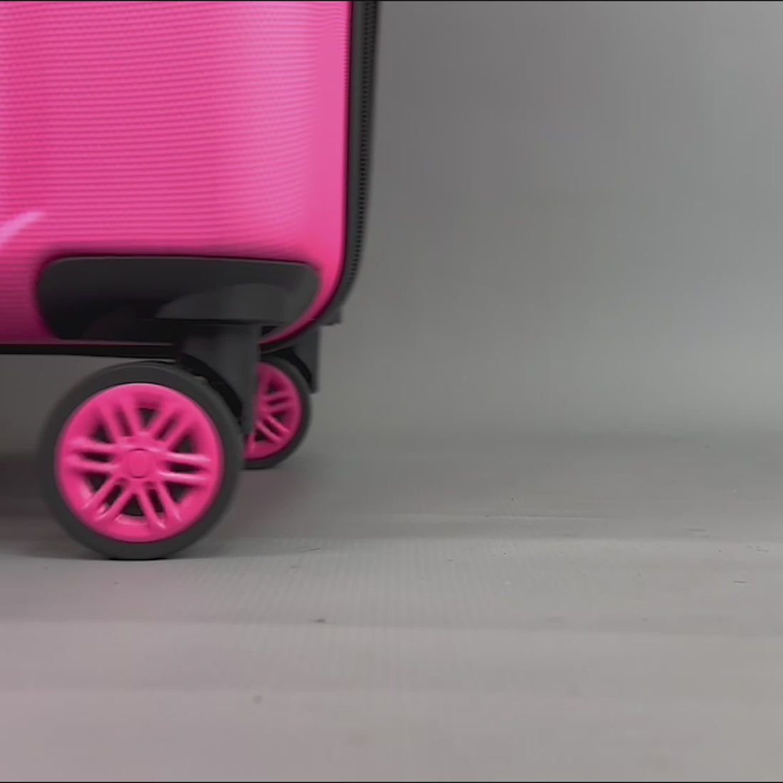 Coker Large Soft Shell Suitcase in Pink