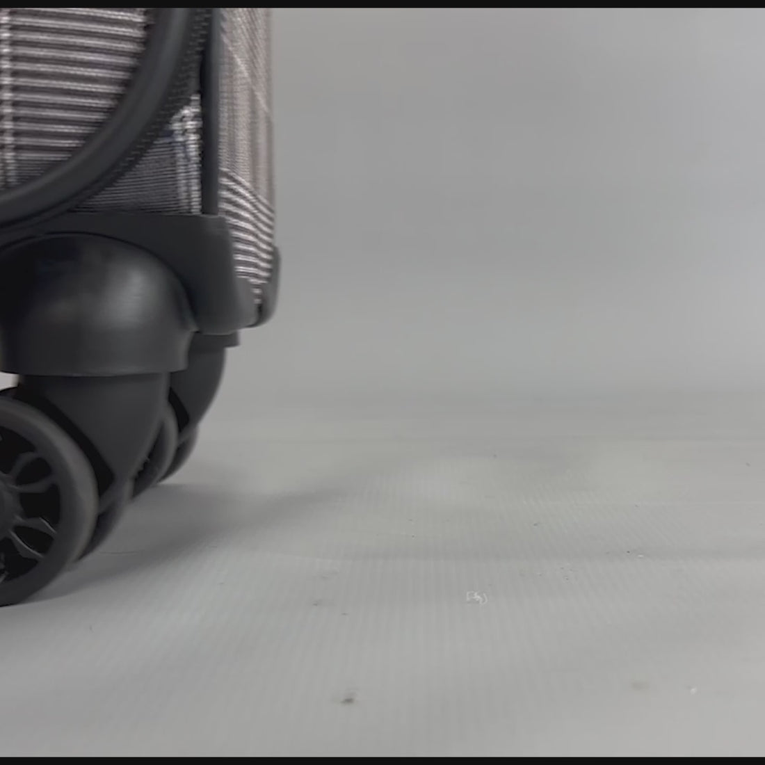 Ashville Large Soft Shell Suitcase in Stripe