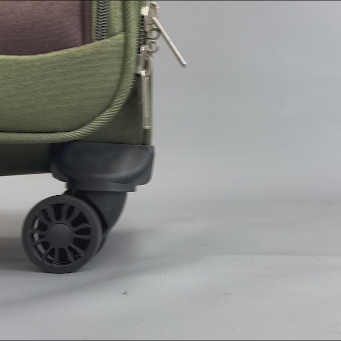 Ashford Large Soft Shell Suitcase in Khaki