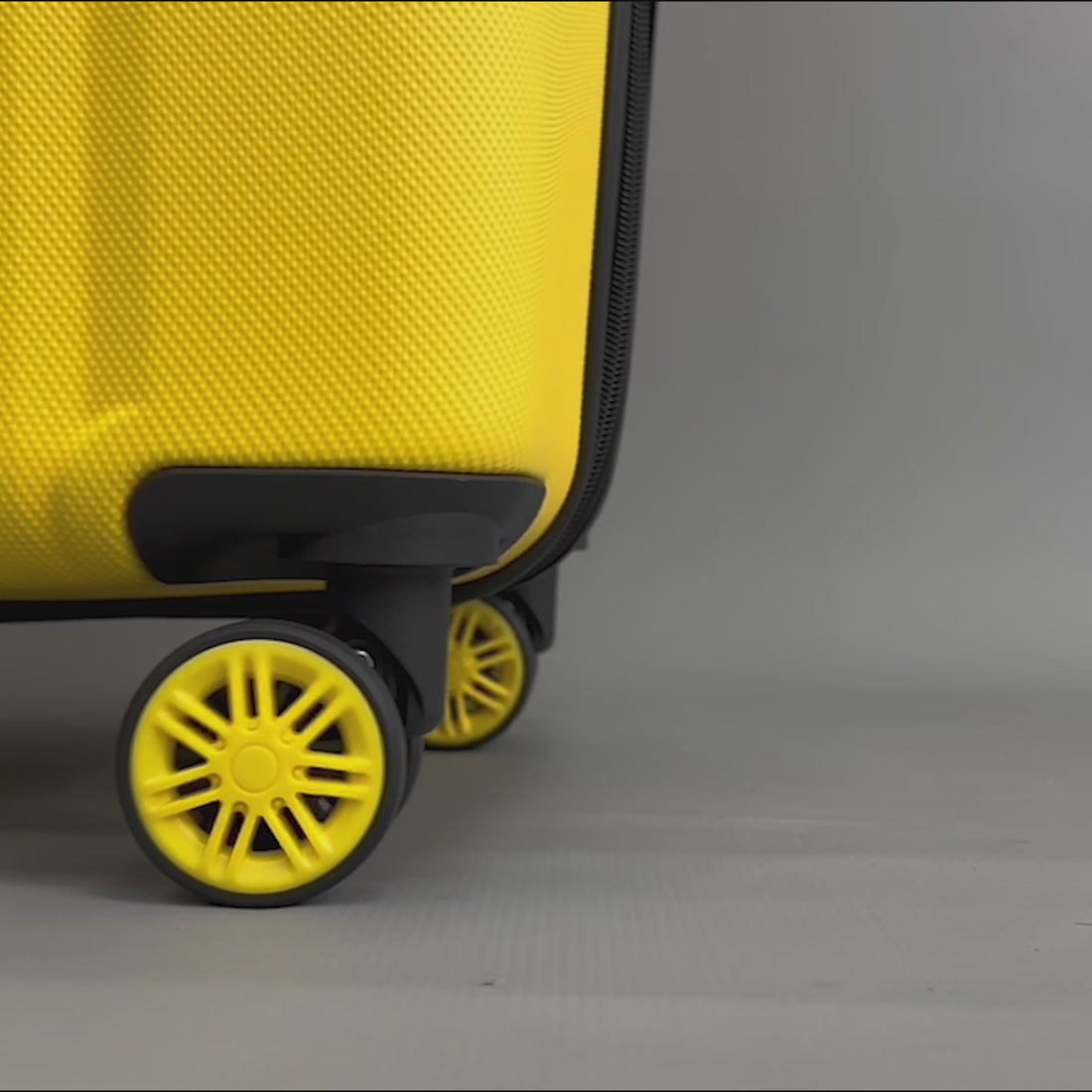 Coker Large Soft Shell Suitcase in Yellow